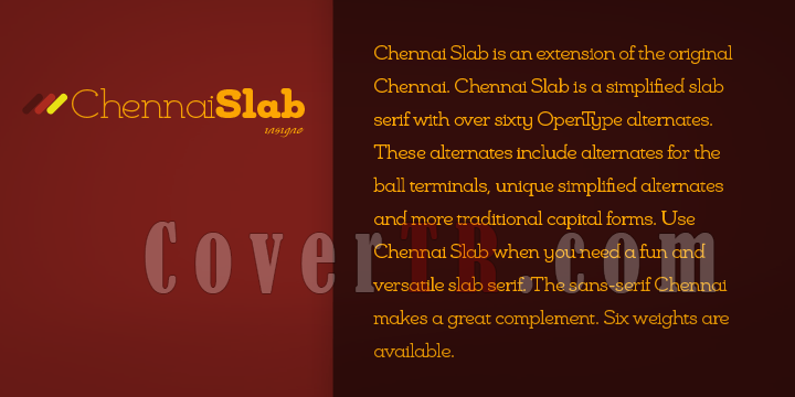 Chennai Slab Font-32135png