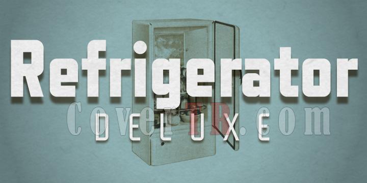 Refrigerator Deluxe Font-20991jpg