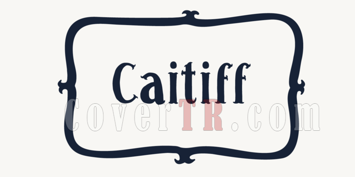 Caitiff Font-137274png