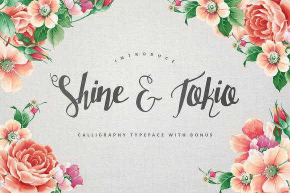 Shine & Tokio Font-shine-tokiojpg