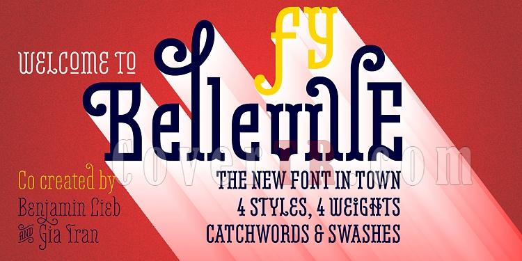 Belleville FY Font-144968jpg