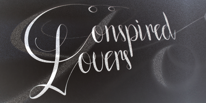 Conspired Lovers Font-85064jpg