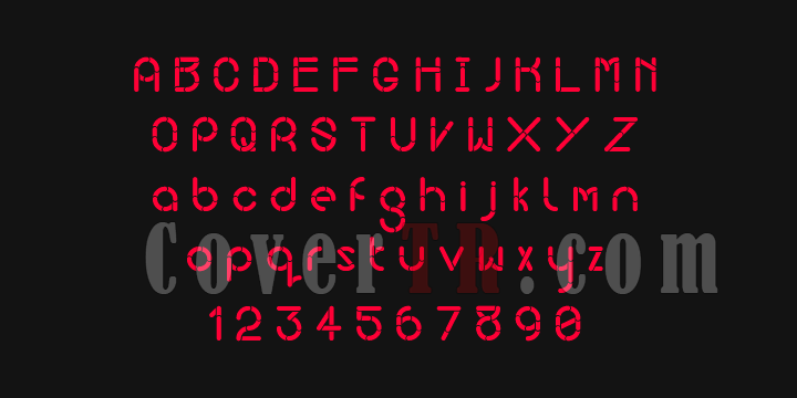 Loopo Stencil Font-77210png