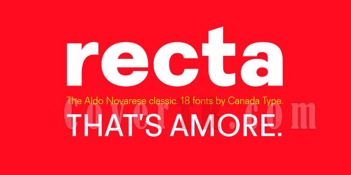 Recta Font-61160jpg