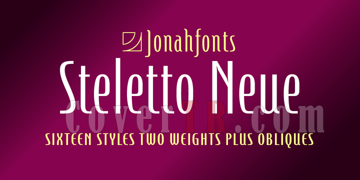 Steletto Neue Font-170216png