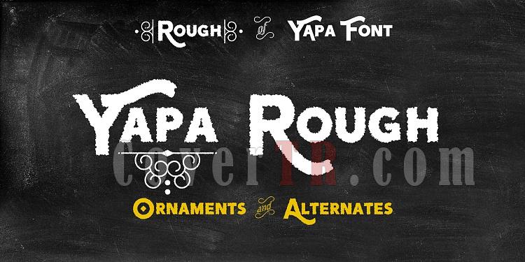 Yapa Rough Font-132977jpg