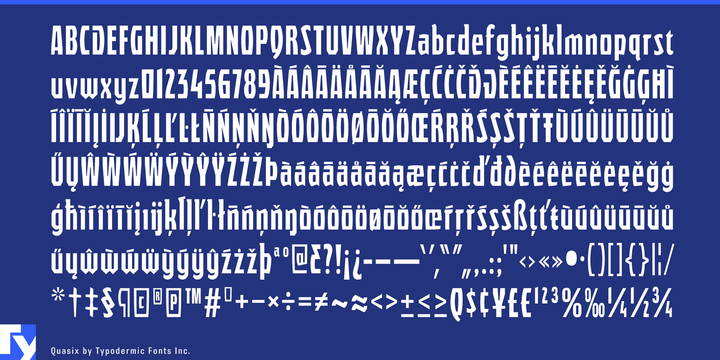 Quasix Font-177046jpg