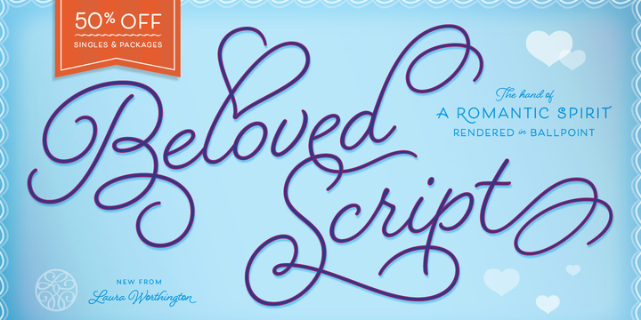 Beloved Script Font-182683jpg