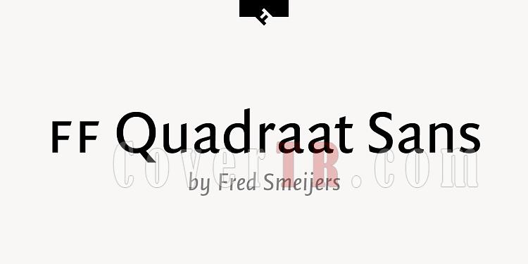 FF Quadraat Sans TR Font-109144jpg