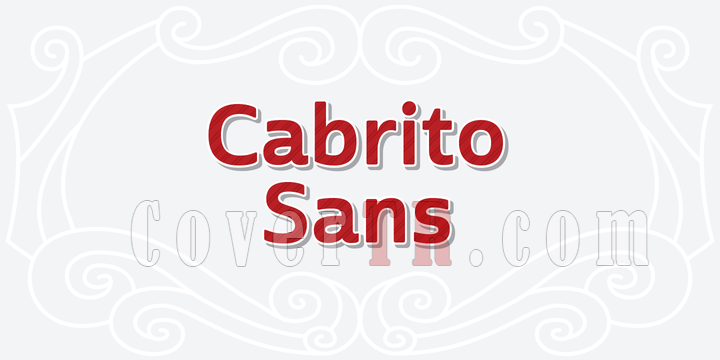 Cabrito Sans TR Font-140007png