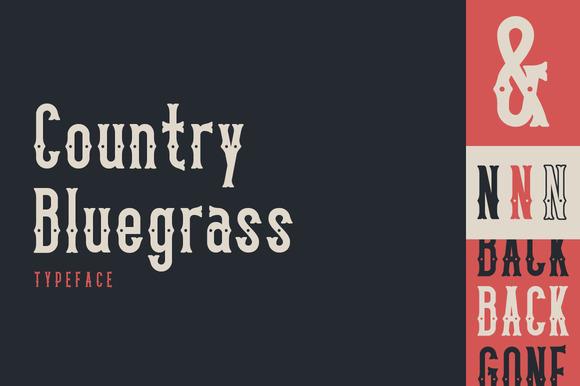 Country Bluegrass Font-444jpg