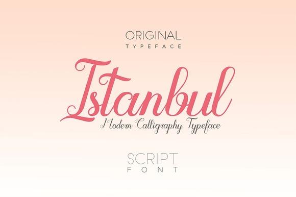 Istanbul Font-111jpg