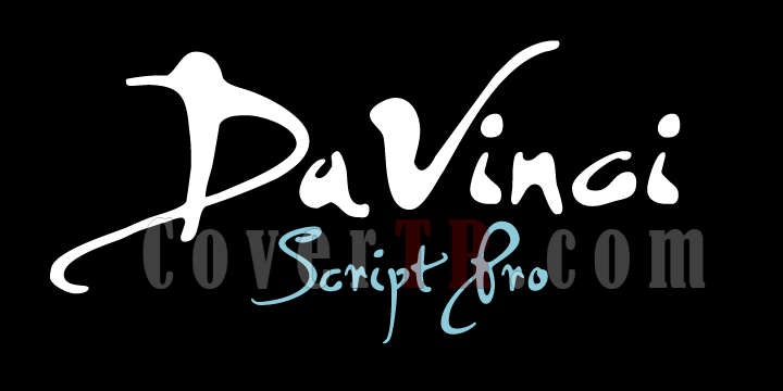 PF DaVinci Script Pro Font-99669png