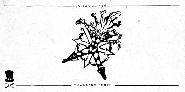 Chaos1996 Font-128895jpg