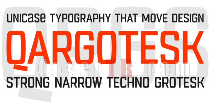 Qargotesk 4F Font-108276png