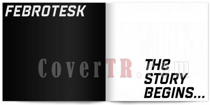 Febrotesk 4F Font-52821png