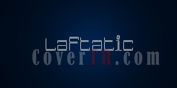 Laftatic 4F Font-33408png