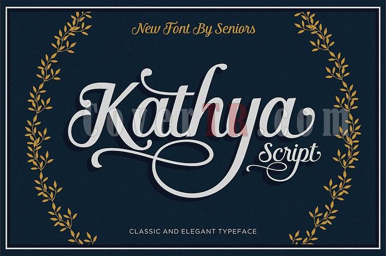 Kathya Script Font-1-ojpg