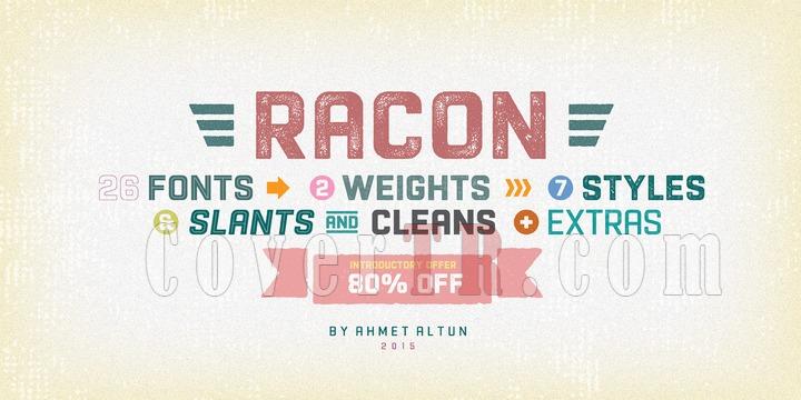 Racon Font-191100jpg