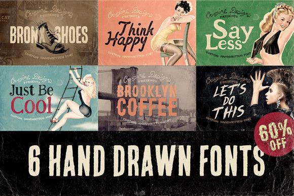 6 Hand Drawn Font-1jpg
