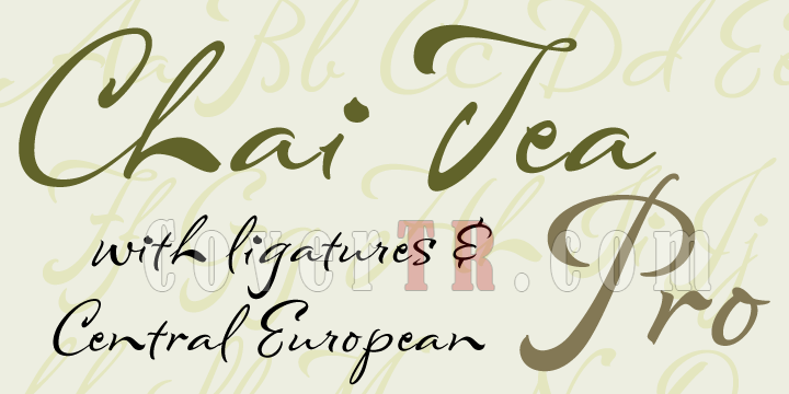 P22 Chai Tea Font-20236png