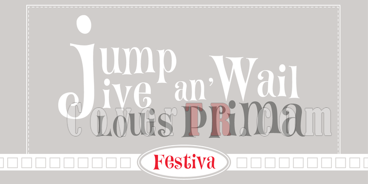 P22 Festiva Font-128035png