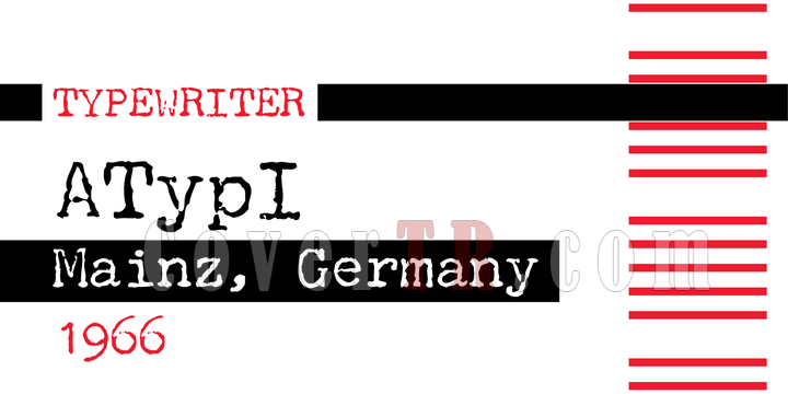 P22 Typewriter Font-128078png