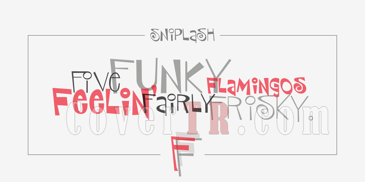 P22 Sniplash Font-128093png