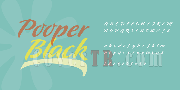 P22 Pooper Black Pro Font-123412png