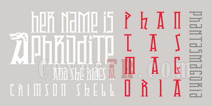 P22 Phantasmagoria Font-132280png