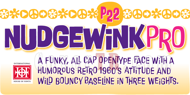 P22 Nudgewink Pro Font-34651png