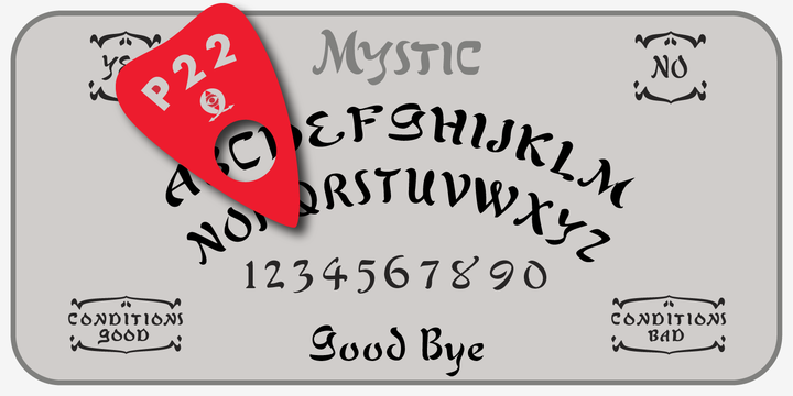 P22 Mystic Font Font-128059jpg