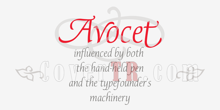 P22 Avocet Font-132218png