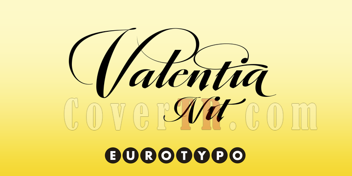 Valentia Nit Font-198722png