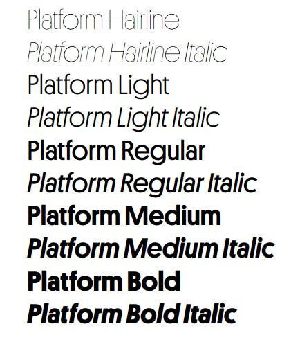 Platform Font-coverjpg