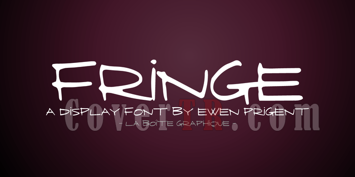 Fringe - Hand Made Display Font-183327png