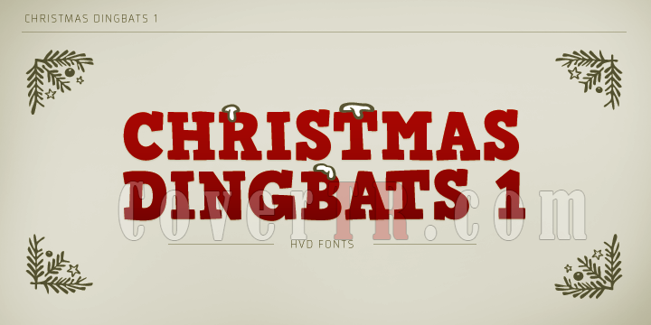 Christmas Dingbats Font-32426png