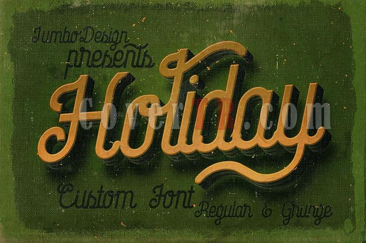 Holiday Font-holiday1jpg