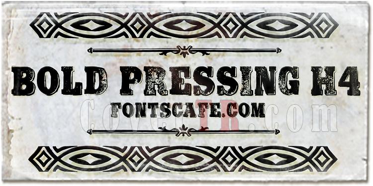 Bold Pressing Pack Font-139283jpg