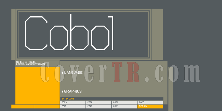 Cobol Font-49139png