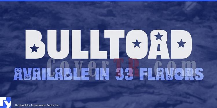 Bulltoad Font-185131jpg