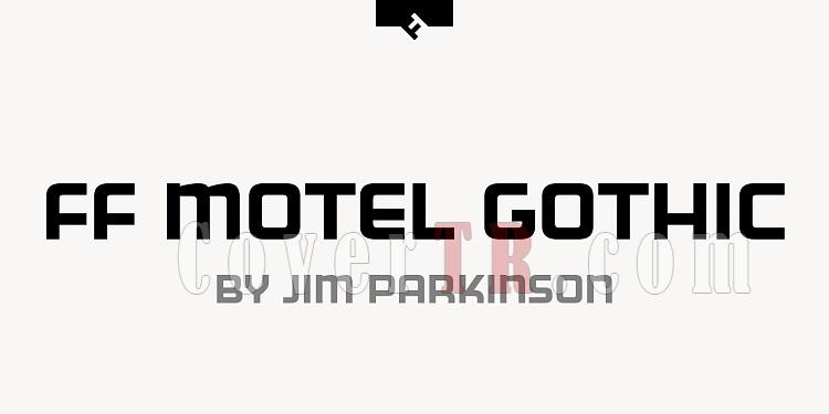 FF Motel Gothic Font-110131jpg