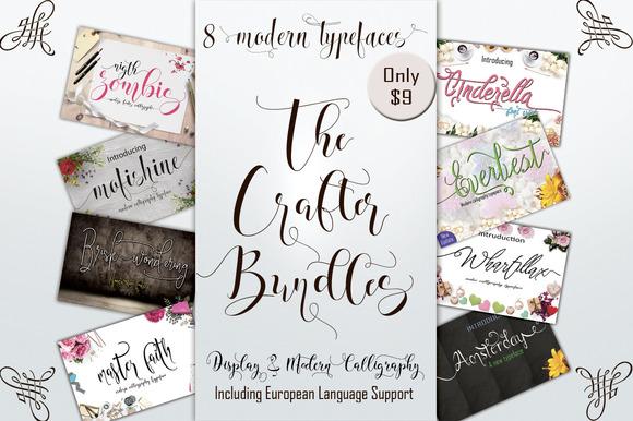 The Crafter Bundles Font-cover1-fjpg