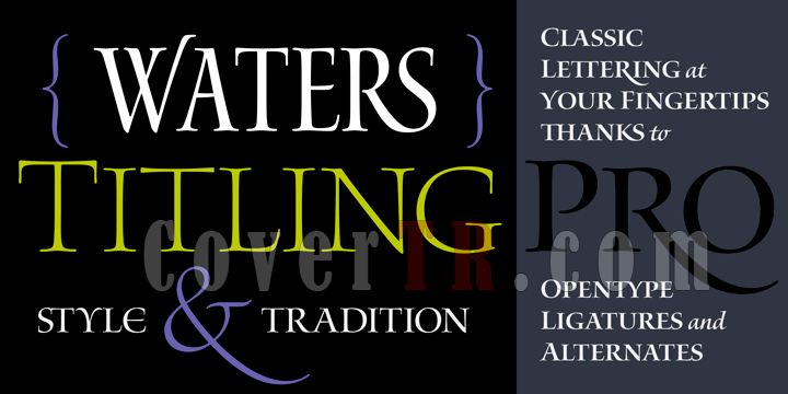 Waters Titling Pro Font-1418591146_waters-titling-propng