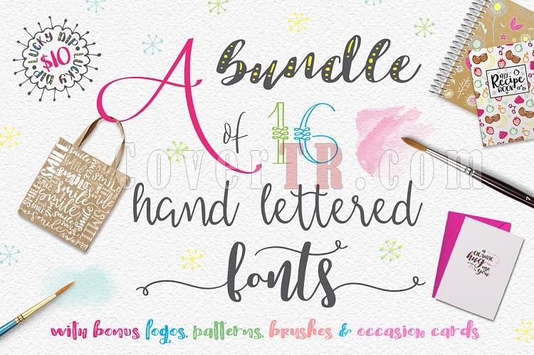 Handlettered Font Bundle-main-pic-ojpg