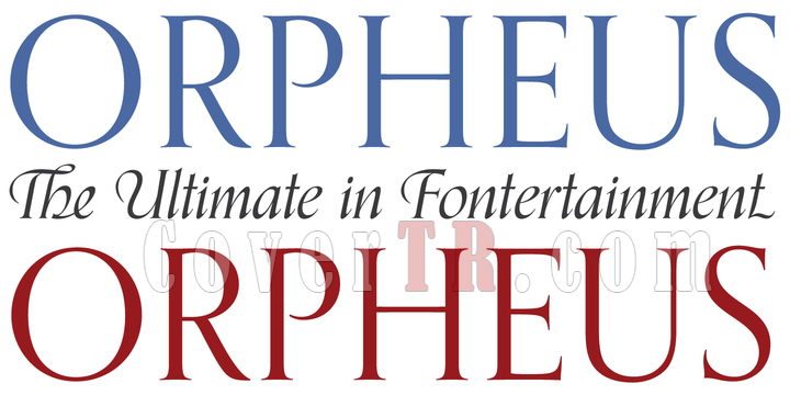 Orpheus Pro - The Ultimate in Fontertainment 21xOTF Font-190568png