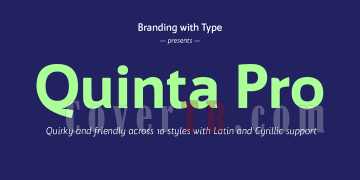 Bw Quinta Pro Font-186650png