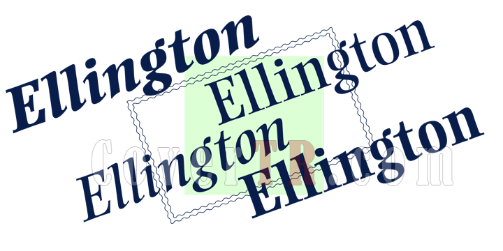 Ellington Font-111848png