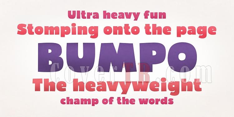 Bumpo Font-199881jpg