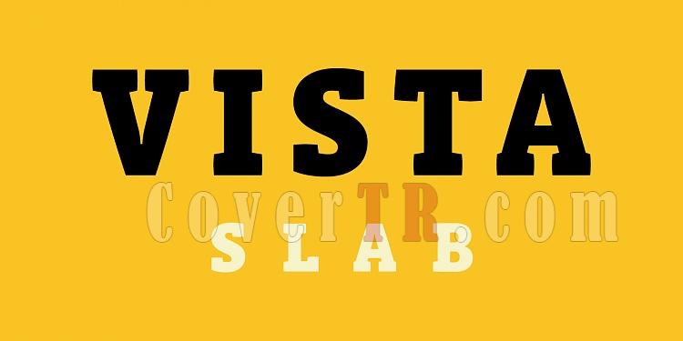 Vista Slab Font-201731jpg